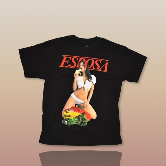 The Esposa Black Shirt by Two in the Shirt (T.I.T.S.) in Large - Picture 3 of 5